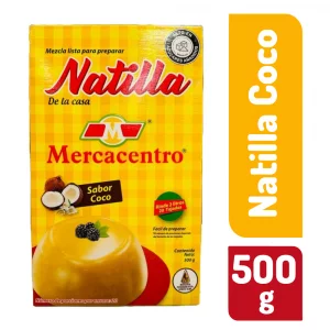 Natilla Mercacentro Coco x 500 g