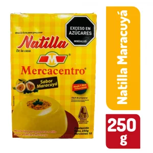 Natilla Mercacentro Maracuya x 250 g