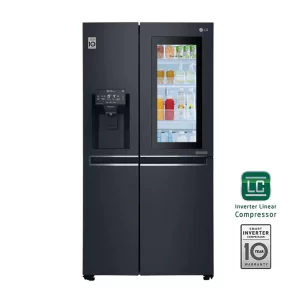 Nevecón LG 668 Litros Brutos InstaView Door-in-Door LS65SXTX  Negro