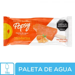 Paleta Popsy De Agua Mandarina x 110 g