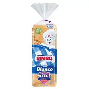 Pan Bimbo Blanco Actidefensis  x 600 g
