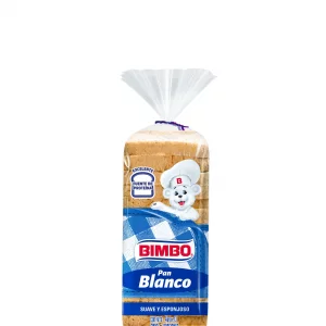 Pan Bimbo Blanco x 350 g