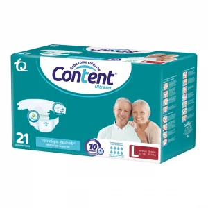 Pañal Content Ultrasec L Large - 21 und