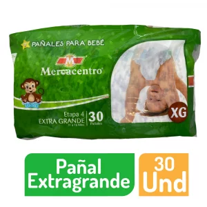 Pañal Mercacentro ExtraGrande X 30 und