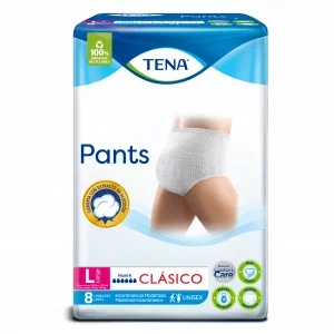 Pañal Tena Pants Clasico x 8 und Large