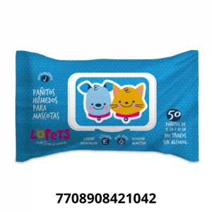 Panitos Humedos Lopets Mascotas x 50 und
