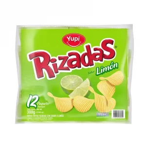 Papa Rizada 25 g x 12 /Limon