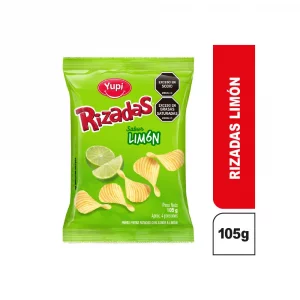Papa Rizadas Familiar Limon x 105 g
