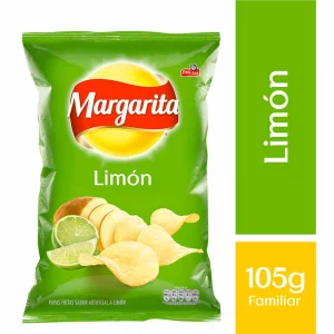 Papas Margarita Ondulada Limón 105 g