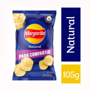 Papas Margarita Ondulada Natural 105 g