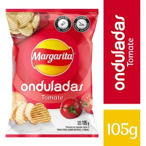 Papas Margarita Ondulada Tomate 105 g