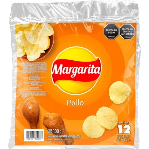 Papas Margarita Pollo x 12 und 25 g