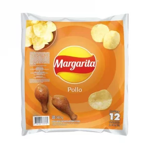 Papas Margarita Pollo x 12 und 25 g