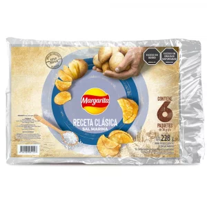 Papas Margarita Receta Clásica Natural x6 und - 228 g