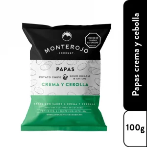 Papas Monte Rojo Crema Y Cebolla x 100 g