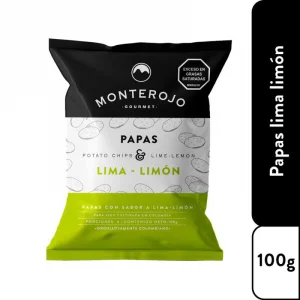 Papas Monterojo Lima Limón x 100 g