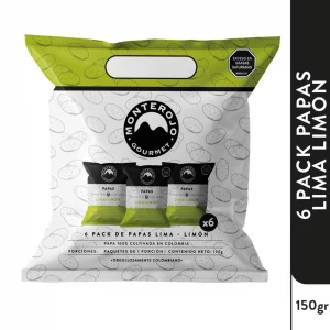 Papas Monterojo Lima Limón x 25 g