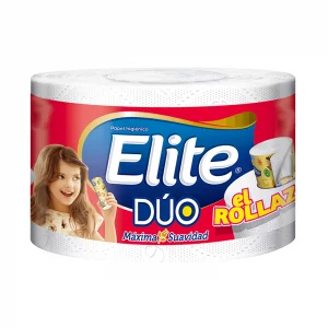 Papel Higiénico Elite Duo Rojo el Rollazo Triple Hoja rollo