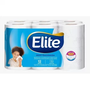 Papel Higienico Elite Max Np Doble Hoja  12 rollos