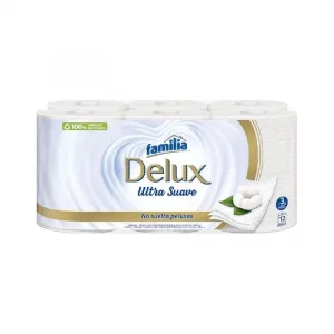 Papel Higiénico Familia Delux x 12 rollos 348 m