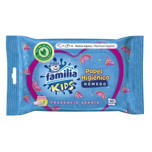 Papel Higiénico Húmedo Kids x 50 und