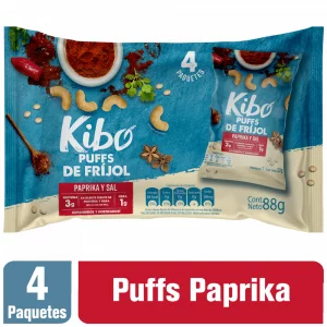 Pasabocas Kibo De Frijol Paprika x 88 g