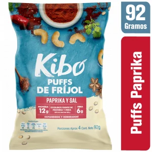 Pasabocas Kibo De Frijol Paprika x 92 g