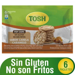 Pasabocas Tosh Chips De Maiz Caramelo x 120 g