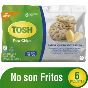 Pasabocas Tosh Chips De Maiz Queso x 120 g