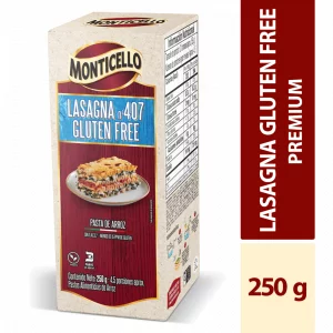 Pasta Monticello Lasagna glute Free x 250 g