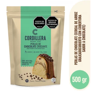 Perlas Chocolate Leche Cordillera x 500 g