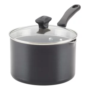 Perol Farberware Easy Clean Aa Aluminio Tapa Vidrio 2.8 Litros