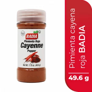 Pimienta Cayena Roja Badia x 49.6 g/Tarro
