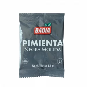 Pimienta Negra Badia Molida x 12 g