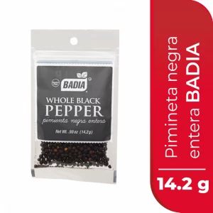 Pimienta Negra Entera Badia x 14.2 g