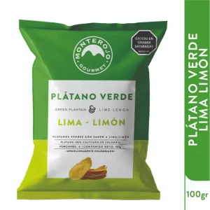 Platanos Monterojo Verdes Lima Limon x 100 g