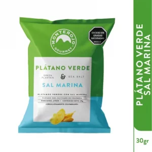 Plátanos Verdes Monterojo Sal Marina x 100 g