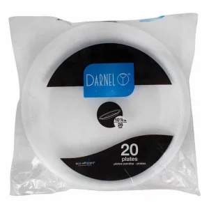 Plato Wave Darnel 26 cm Blanco x 20 und