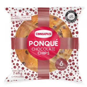 Ponque Comapan Chocolate Chips  x 245 g