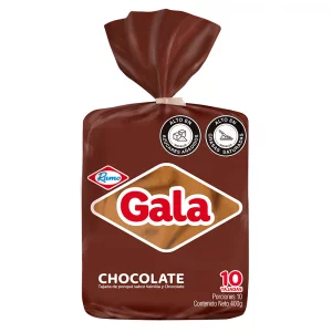 Ponque Gala Bloque Chocolate 400 g