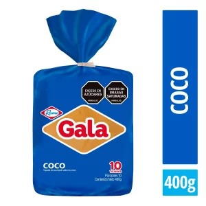 Ponqué Gala Ramo Coco Bloque 400 g