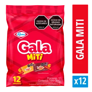 Ponqué Gala Ramo Miti 12 und x 384 g