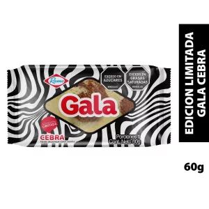 Ponqué Gala Ramo Tajada Cebra 60 g