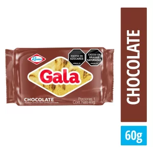 Ponqué Gala Ramo Tajada Chocolate 60 g