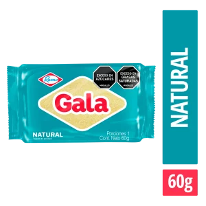 Ponqué Gala Ramo Tajada Natural 60 g