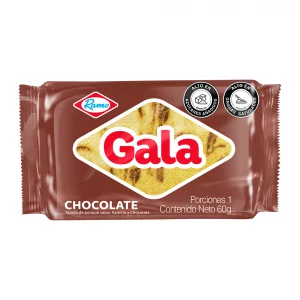 Ponque Gala Tajada x 60 g Chocolate