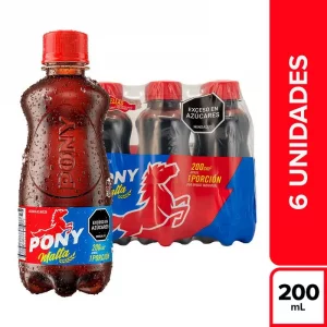 Pony Malta Mini Pet Sixpack 200 cm3 (c/u)