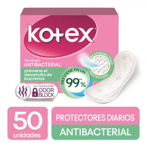 Protector Kotex Diario Antibacterial