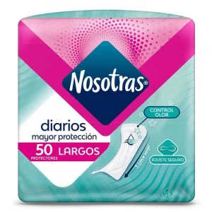 Protector Nosotras Díarios x 50 und Largos