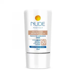 Protector Nude Facial Primer x 50 ml Con Color